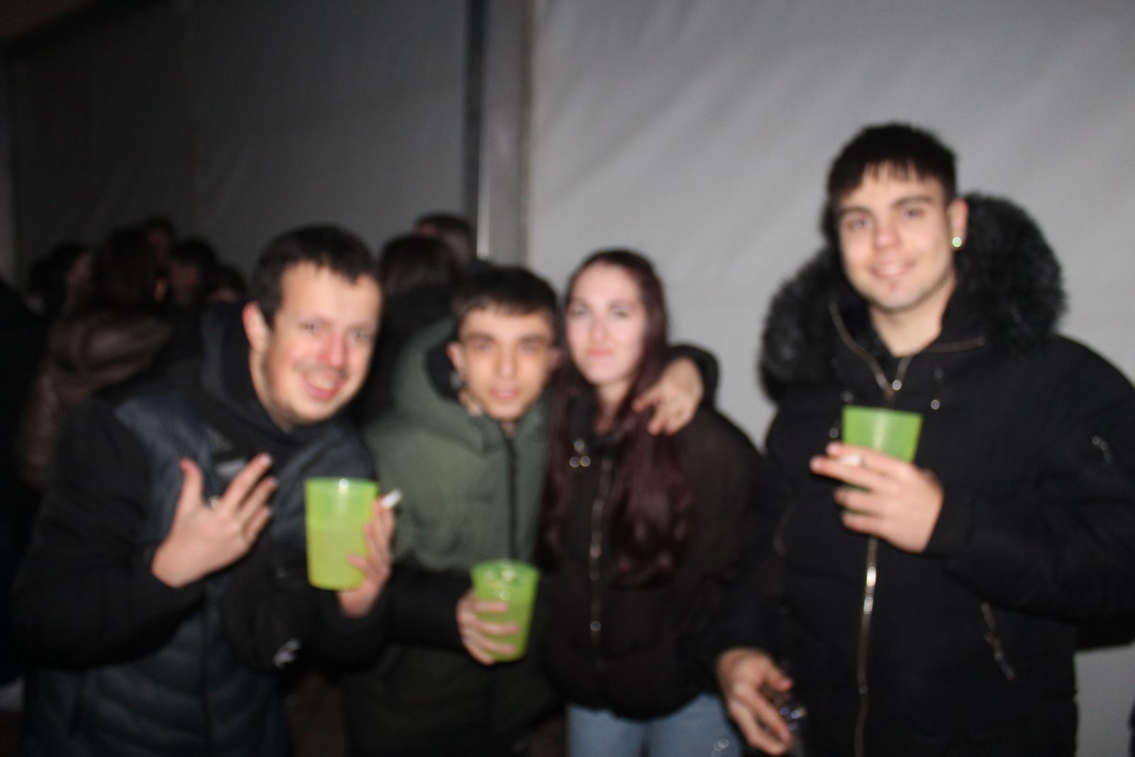 Salamanca de noche, sábado 7 de febrero