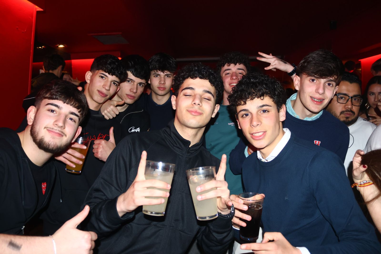 Salamanca de noche, sábado 21 de febrero