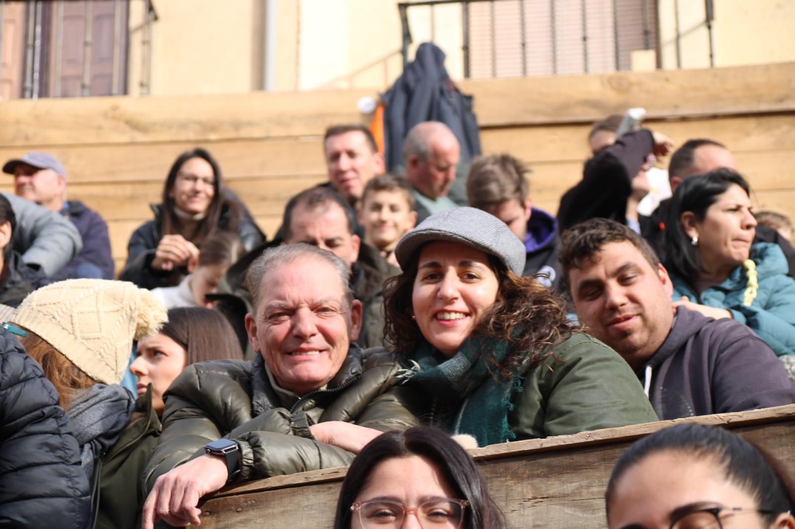 Ambiente del Encierro tradicional del lunes 17 de febrero
