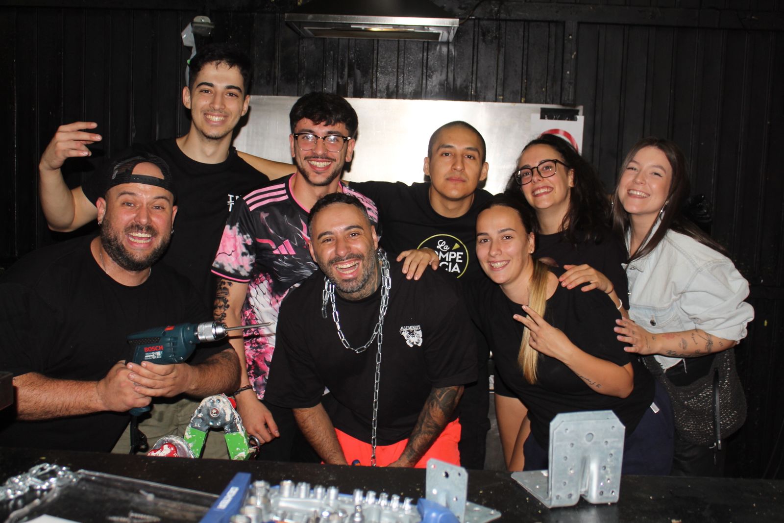 Ambiente en la Feria de Día en la tarde de este lunes