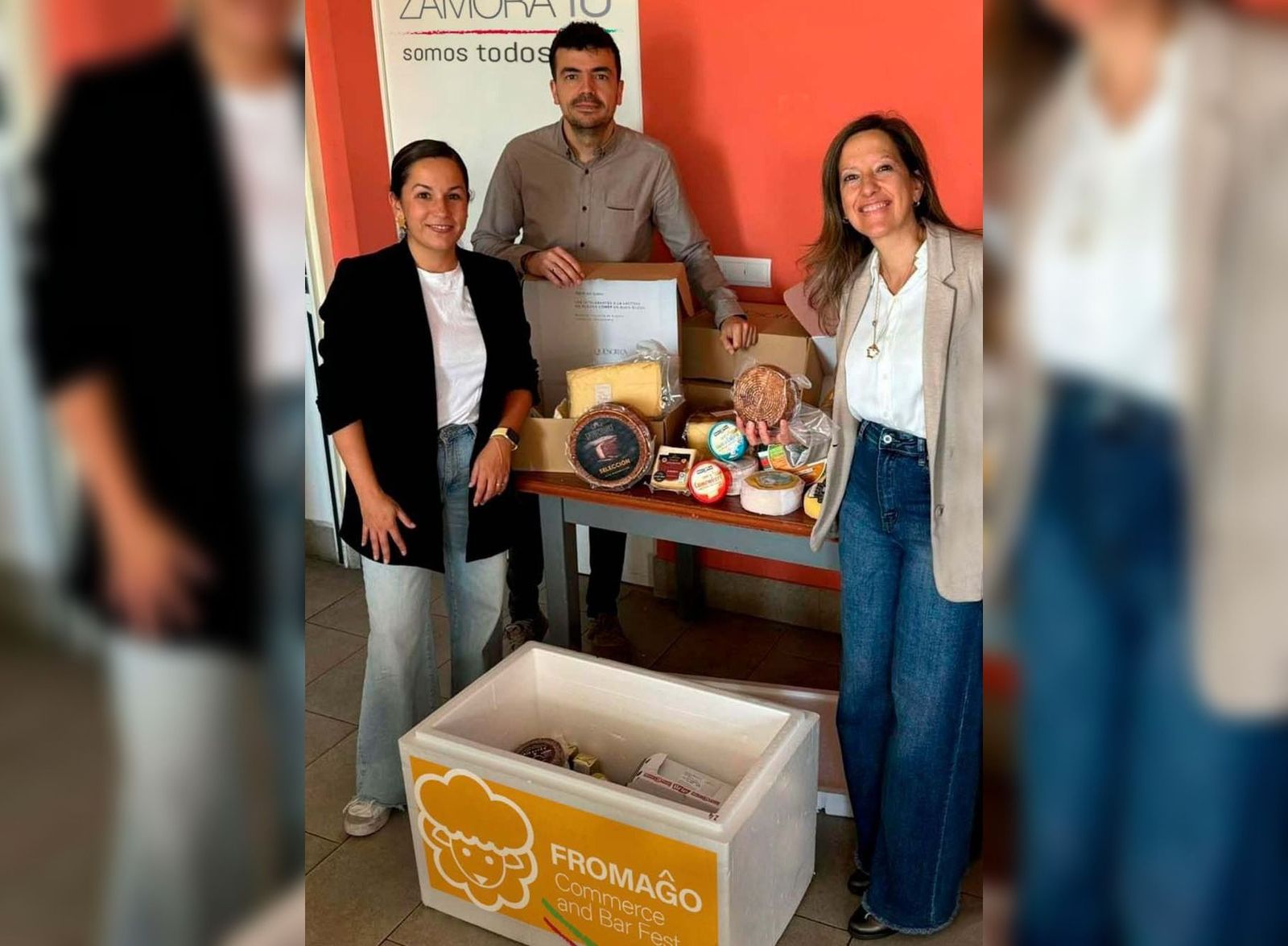 Entrega del premio Tu peso en queso