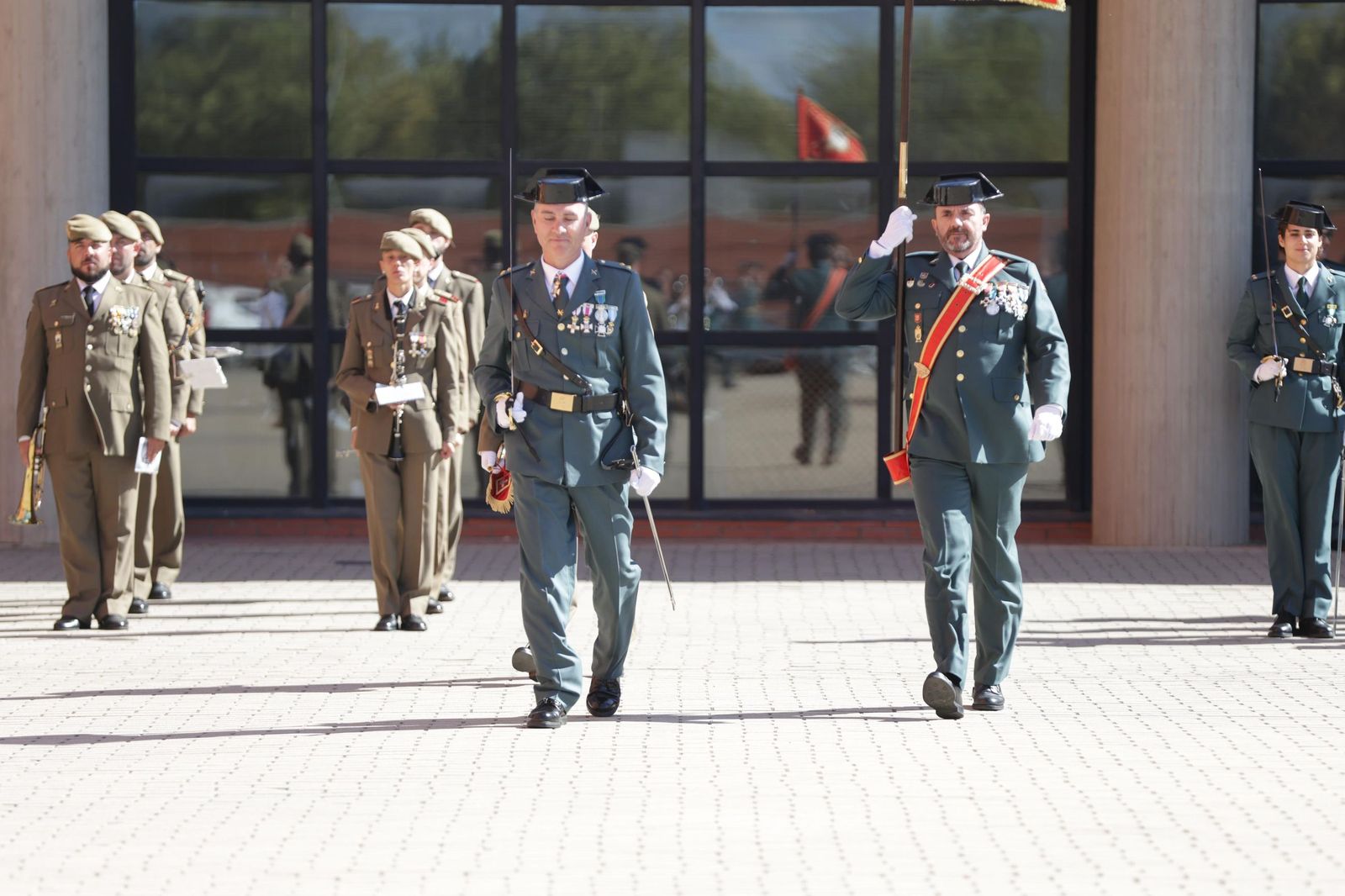 Salamanca rinde honores a la Guardia Civil en la Celebración de su Patrona