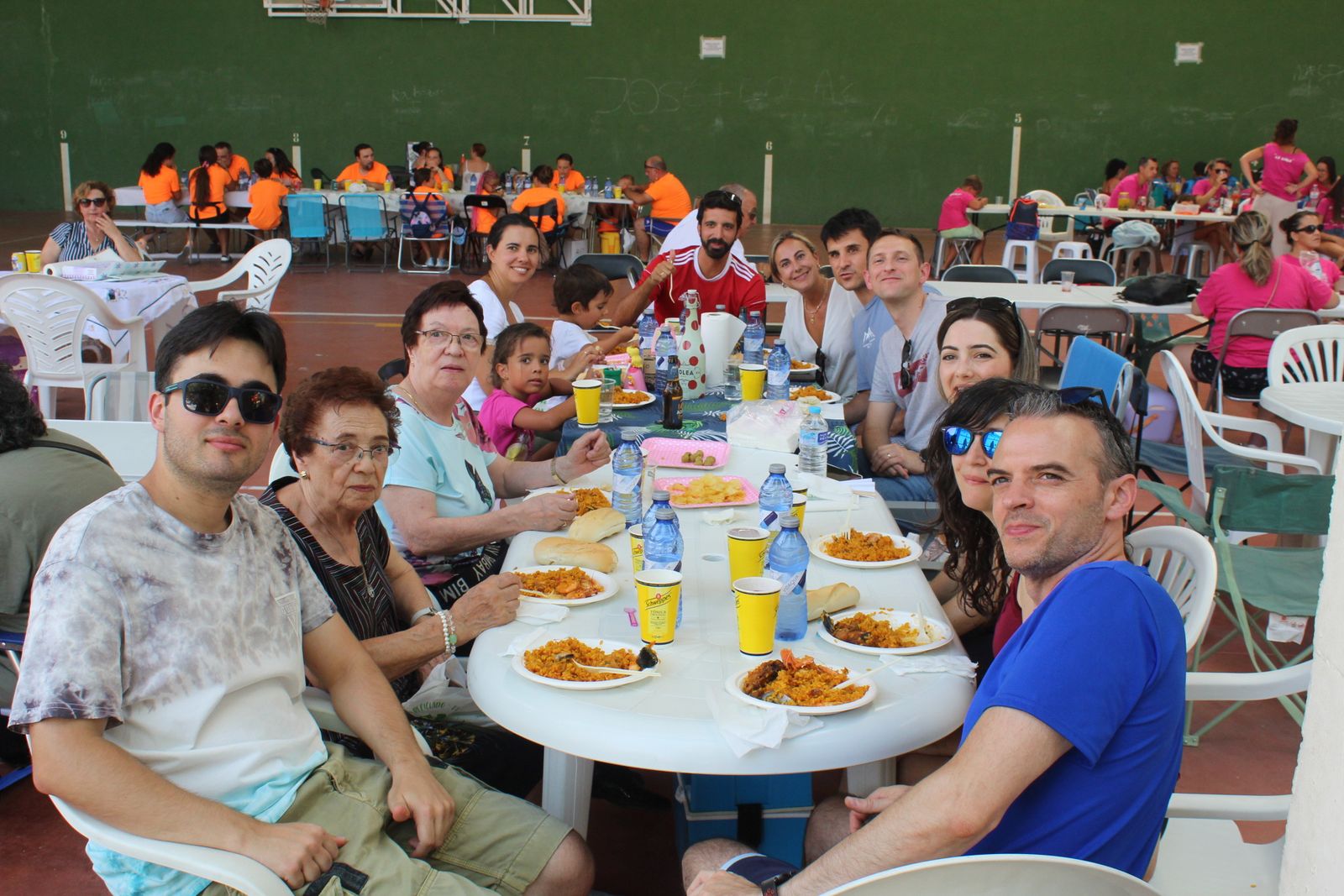 Castellanos de Moriscos. Gran paella popular