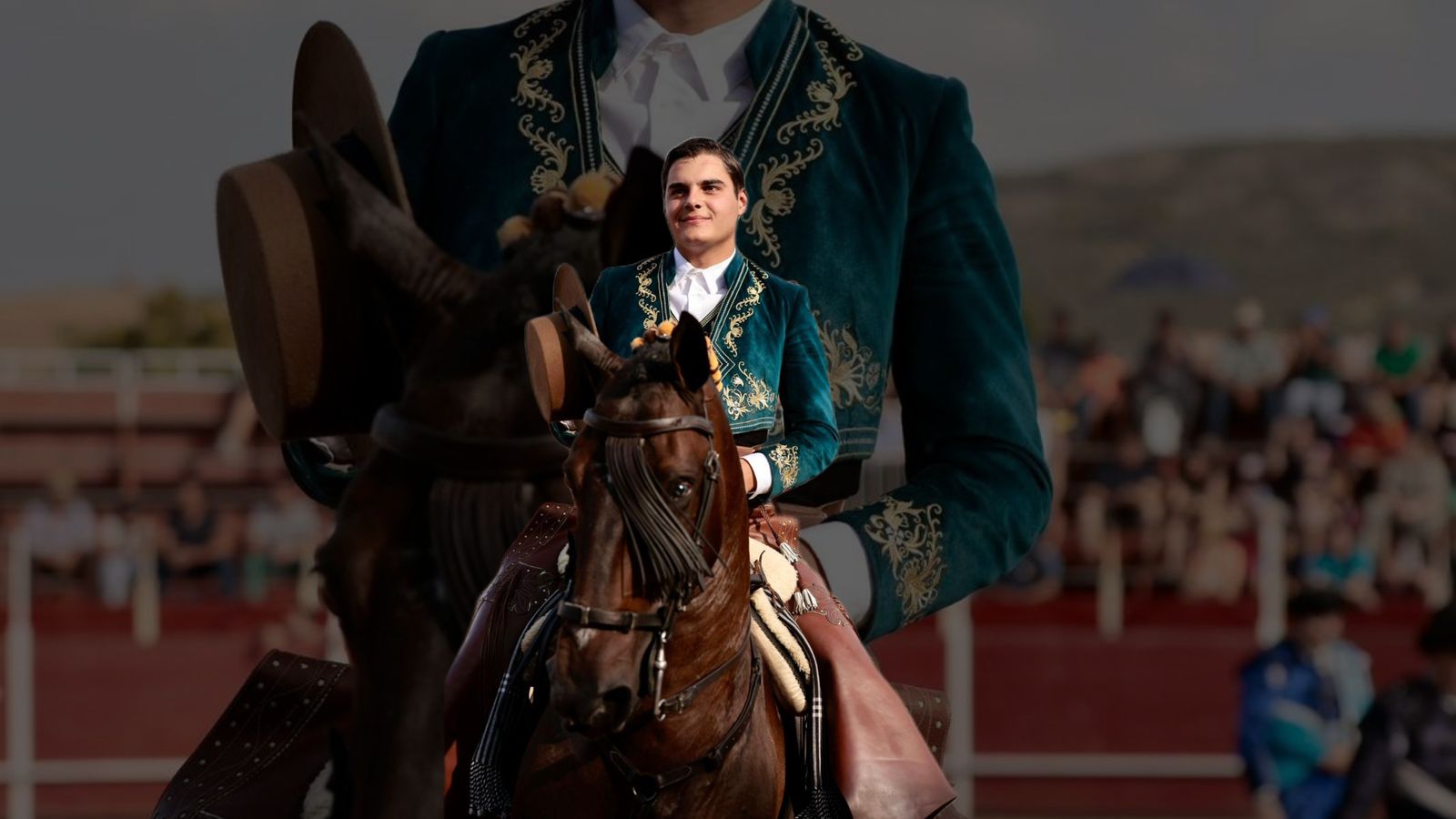 El rejoneador salmantino Sergio Pérez de Gregorio