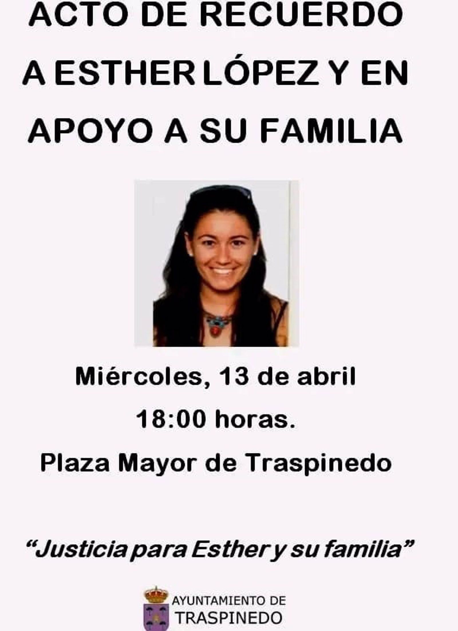 Cartel difundido por el Ayuntamiento