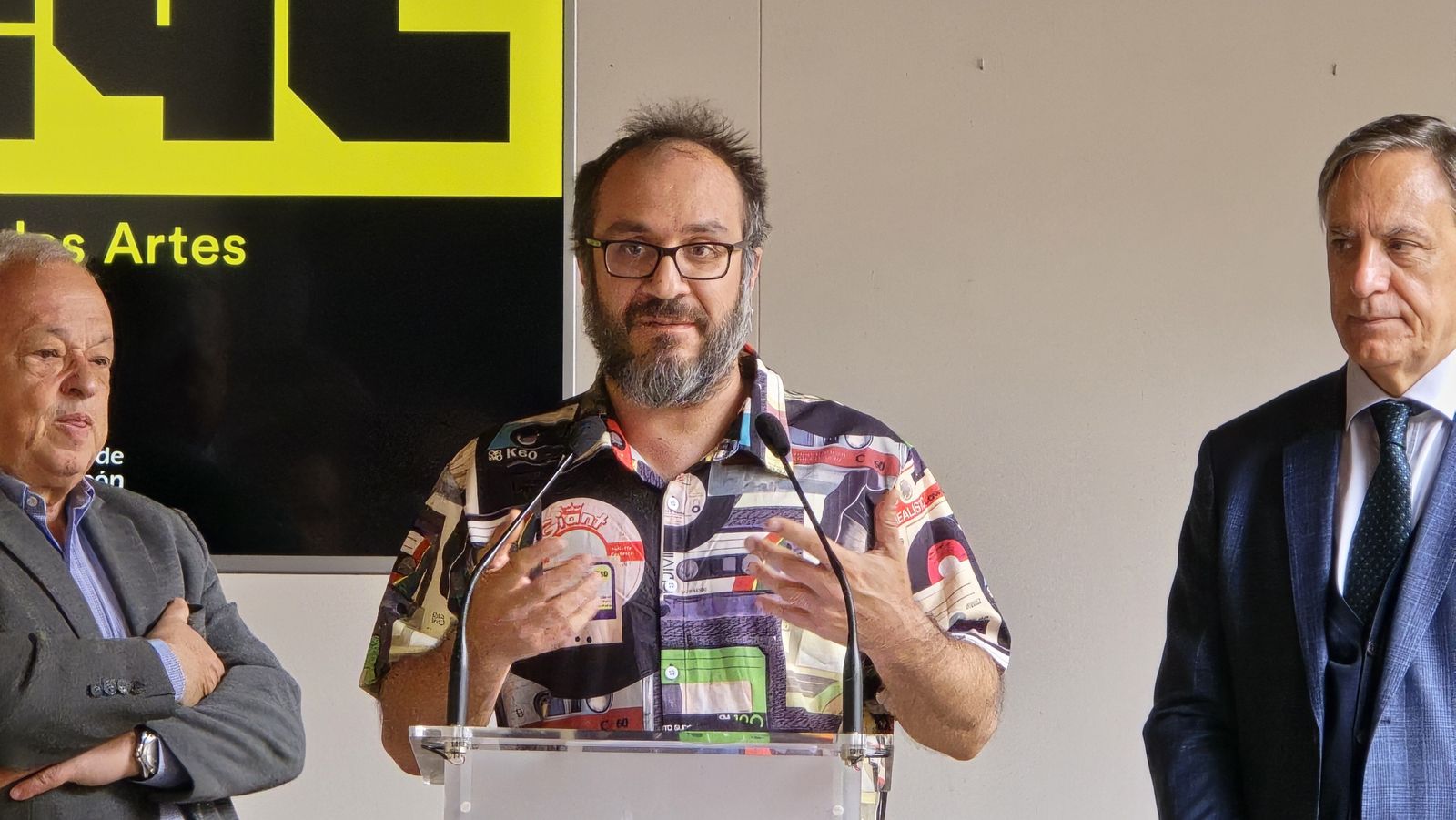 El consejero de Cultura, Turismo y Deporte, Gonzalo Santonja, presenta el Festival Internacional de las Artes de Castilla y León, FACYL 2025