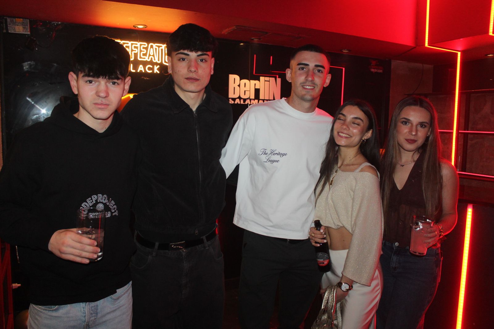 Salamanca de noche, sabado 28 de febrero