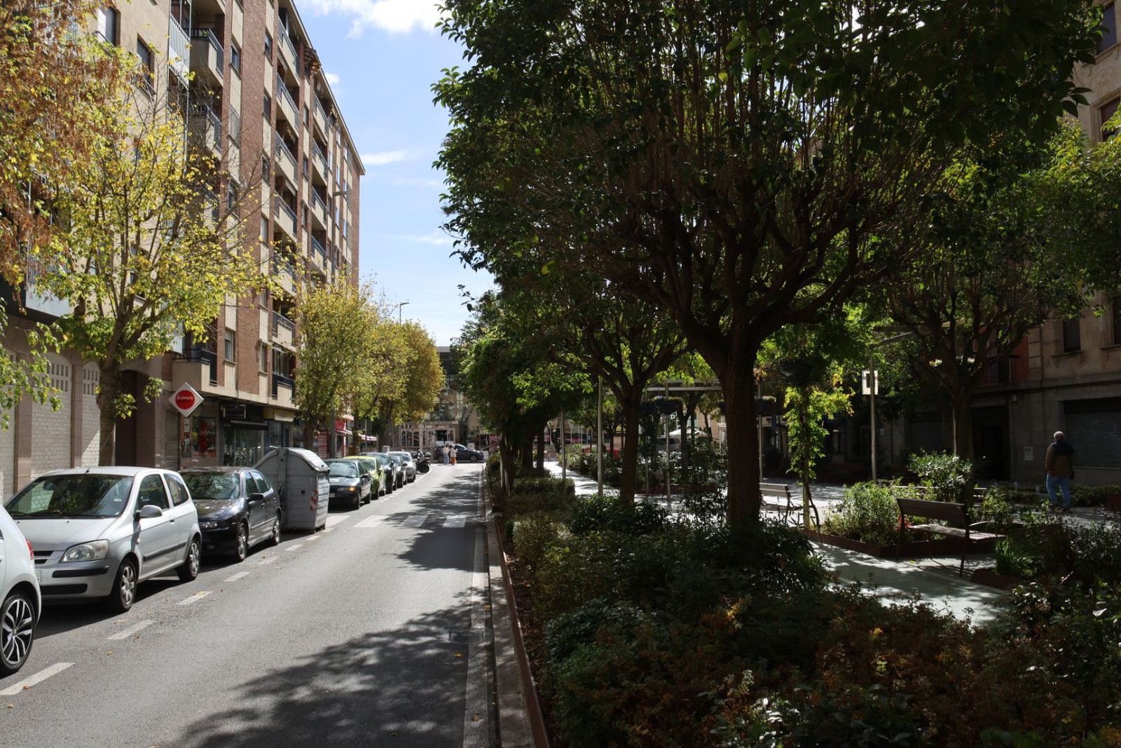 Avenida de París, vía en la que se ha producido el accidente