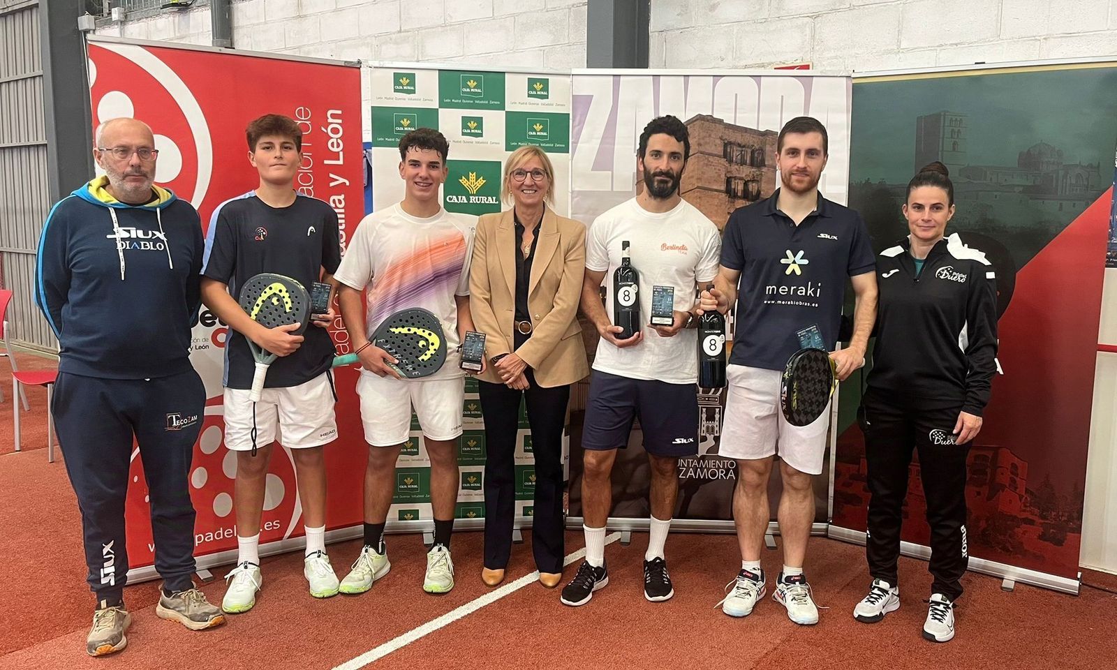 Campeones Open Diputación Zamora.