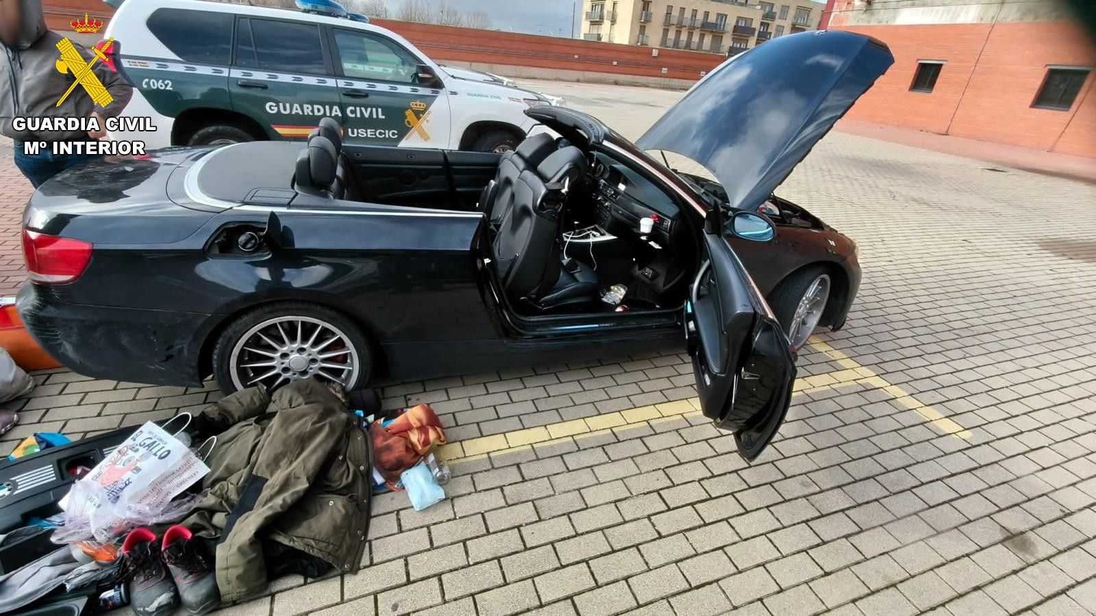 Un detenido con un cargamento de droga tras ser sorprendido en un control en la rotonda de Buenos Aires