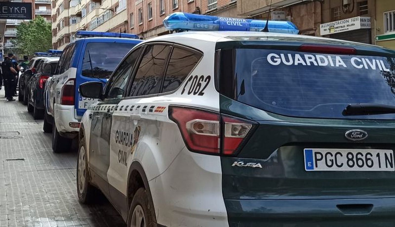 Actuación de Policía Nacional, Policía Municipal y Guardia Civil en Cardenal Mella (3)