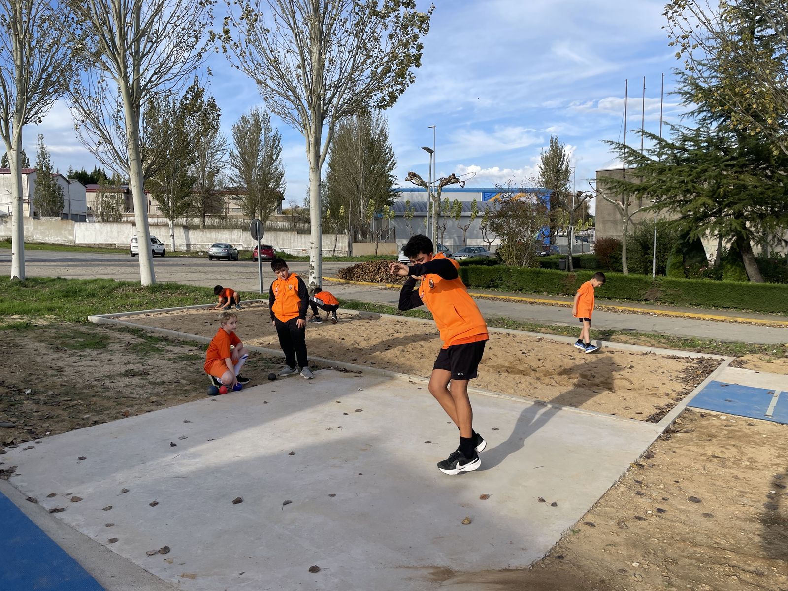 Nueva zona de entrenamiento en Guijuelo. Foto Ayuntamiento de Guijuelo