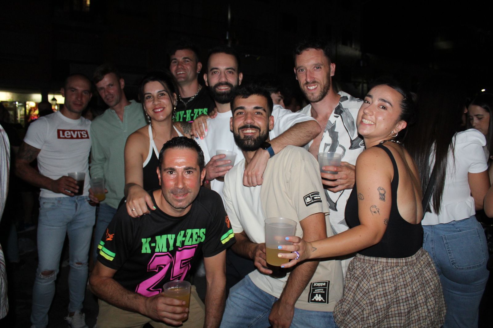 Salamanca de noche, sábado 16 de agosto