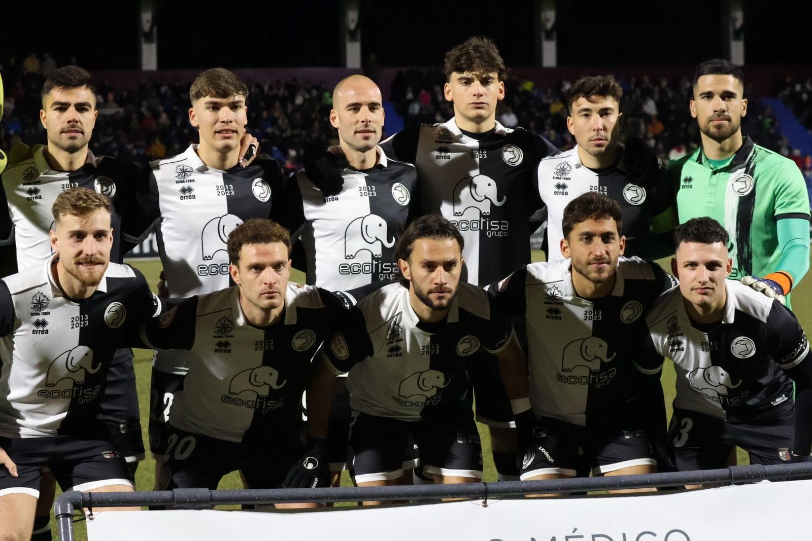 El once inicial de Unionistas ante el Celta B | FOTO ANDREA MATEOS