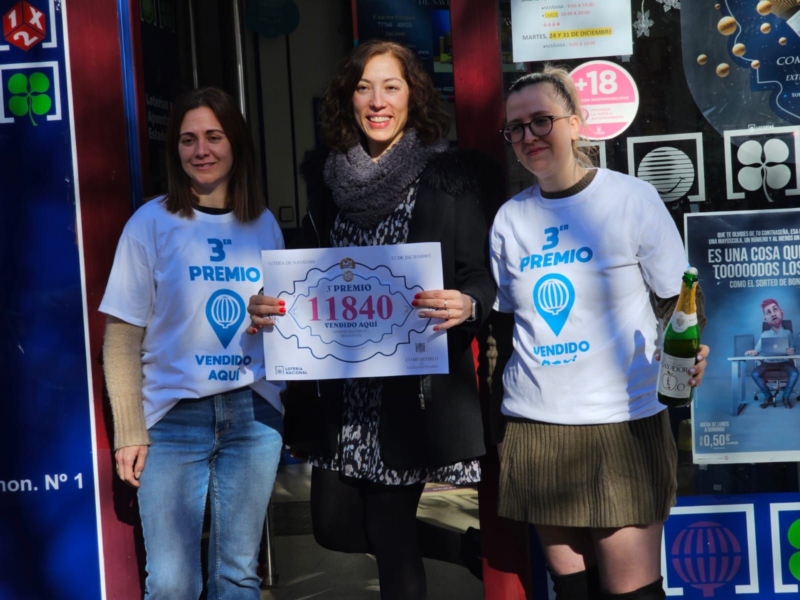 Lara, Vero y Úrsula