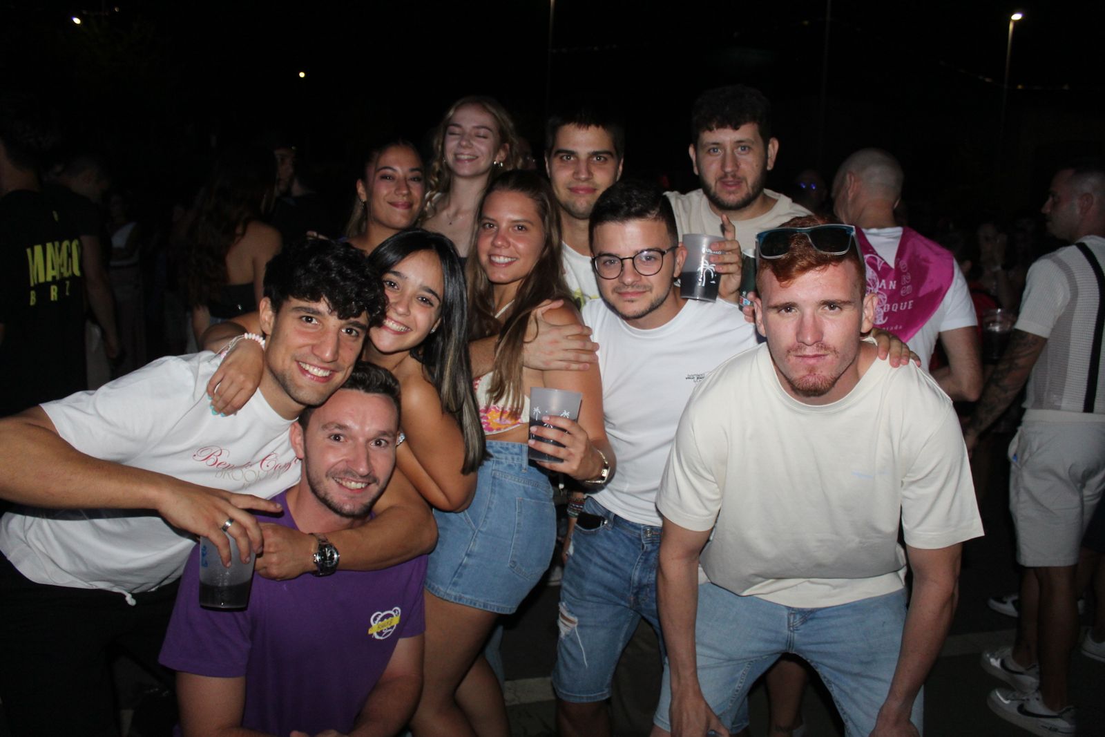 Salamanca de noche, jueves 14 de agosto
