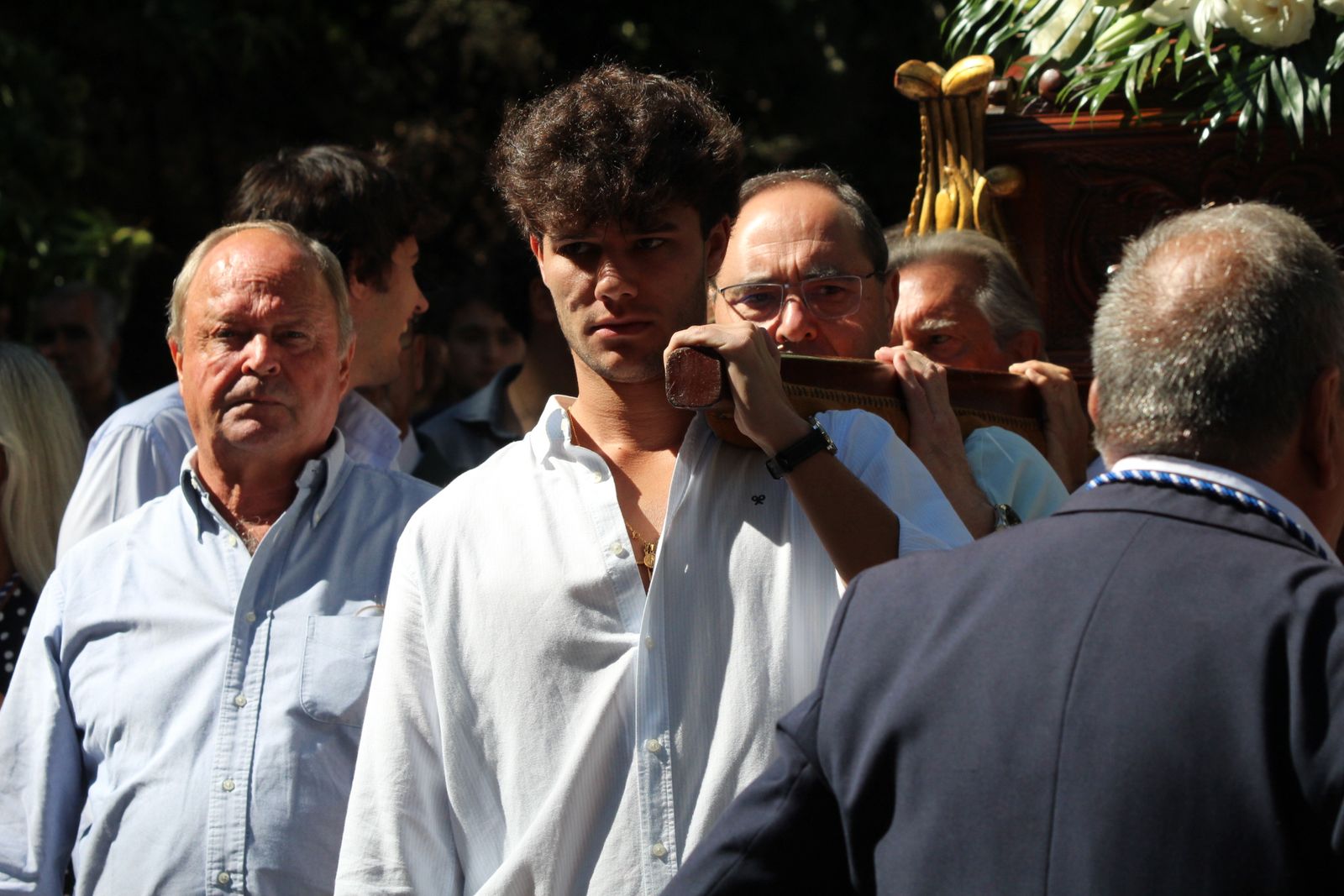 Béjar, misa y procesión en el santuario de Nuestra Señora del Castañar