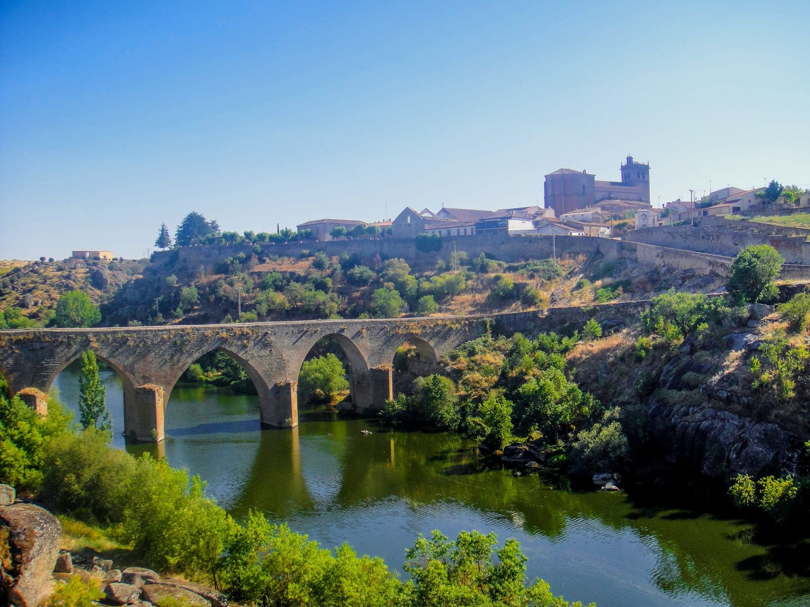 Vista general de Ledesma (Salamanca, Castilla y León, España)