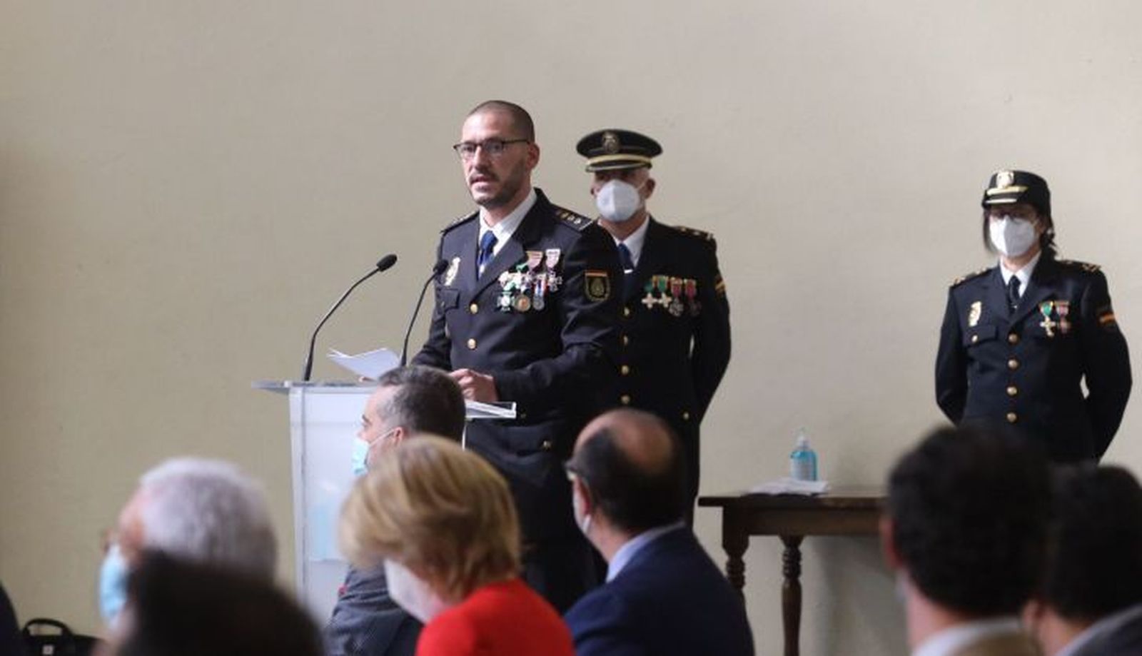 El comisario de la Policía de Salamanca, Luis Jesús Esteban