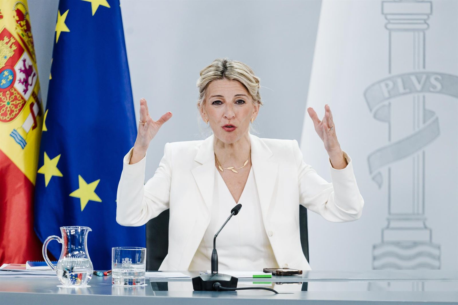 La vicepresidenta segunda y ministra de Trabajo y Economía Social, Yolanda Díaz   Carlos Luján   Europa Press