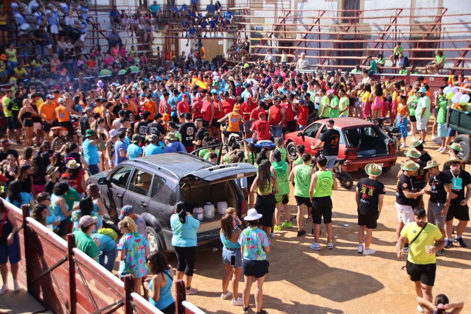 Lumbrales, encuentro de peñas, chupinazo