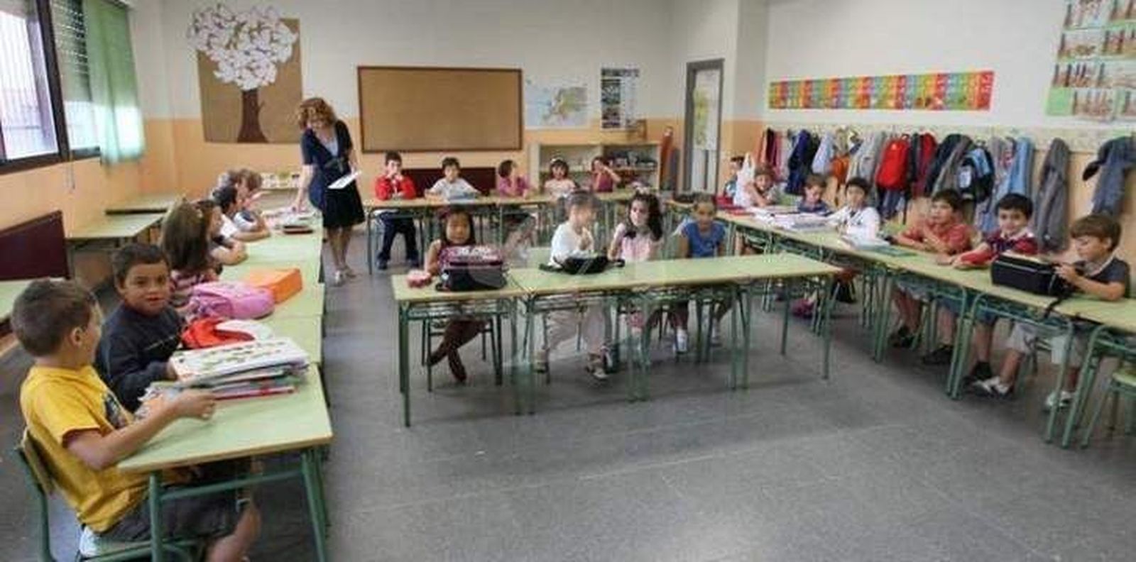 Educación mantiene la tarifa de 16 euros al mes para los programas ‘Madrugadores’ y ‘Tardes en el cole’. Foto de archivo