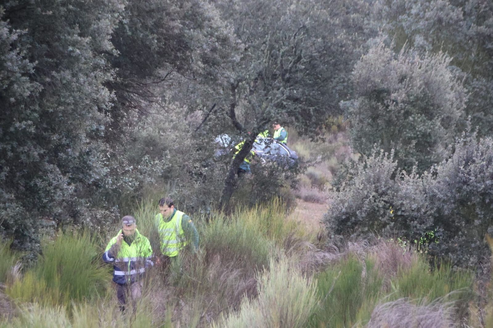 Accidente persecucción Villaseco de los Gamitos