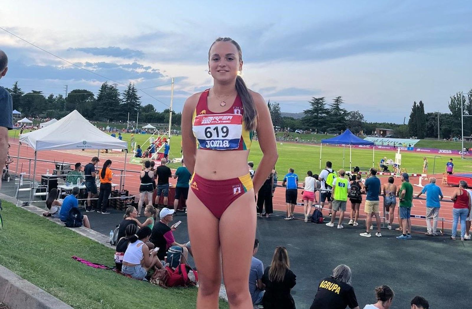 Medea Hernández, atleta del Vino Toro Caja Rural.