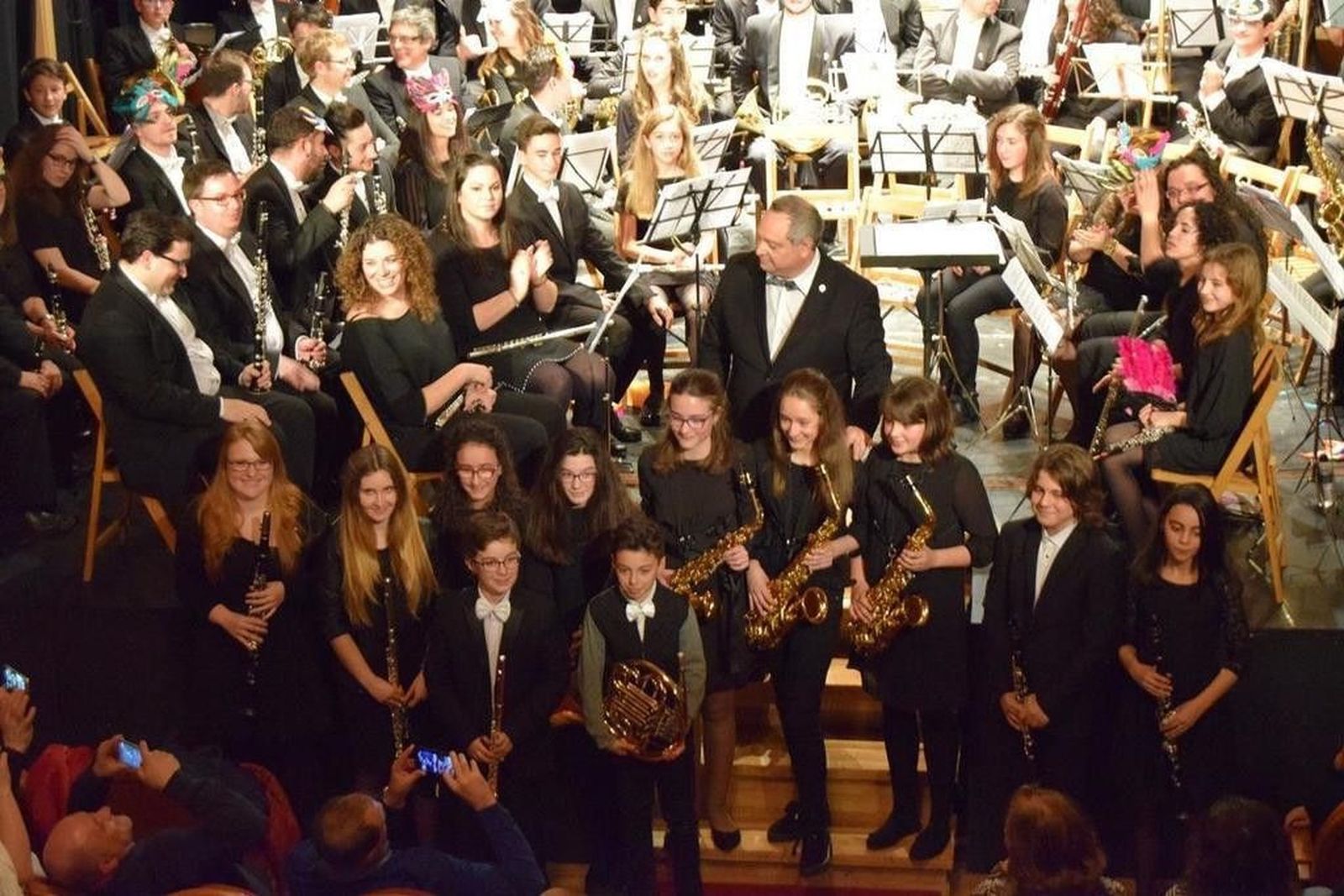 Concierto de la banda de música de Alba de Tormes