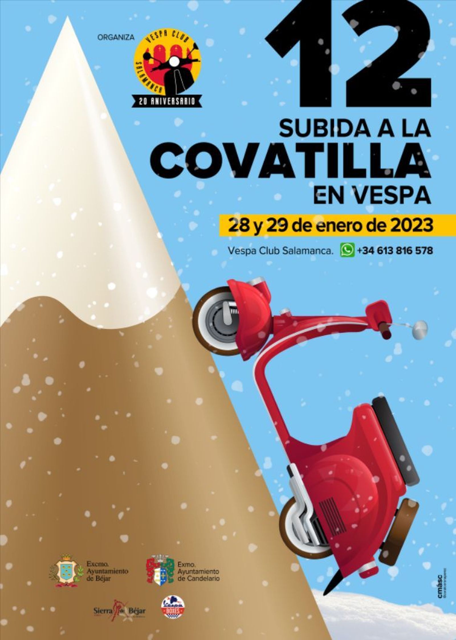La XII Subida a La Covatilla en Vespa La XII Subida a La Covatilla en Vespa