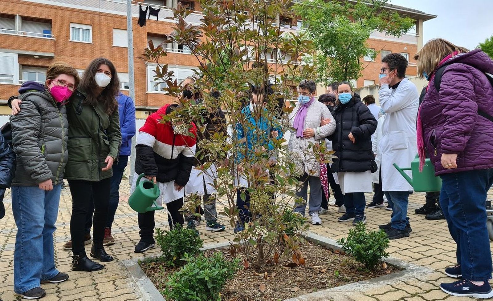 Nuevas zonas ajardinadas para tres plazas del barrio de Prosperidad | Foto: Ayto. Salamanca