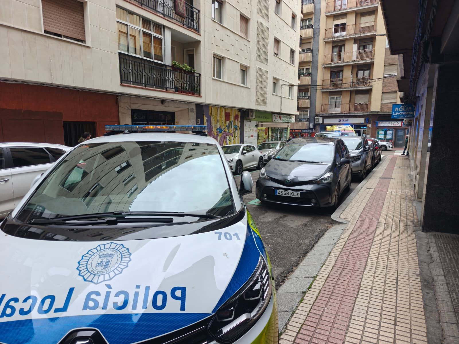 Atropello en Wences Moreno