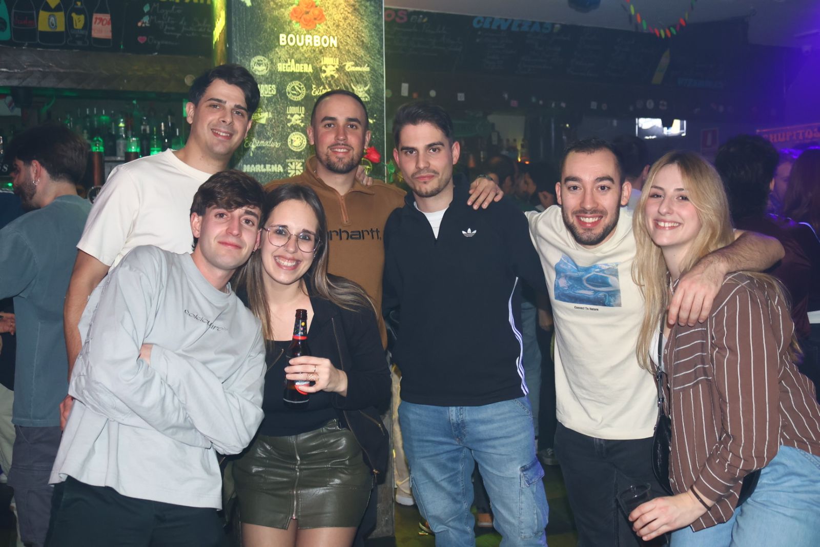 Salamanca de noche, viernes 20 de febrero