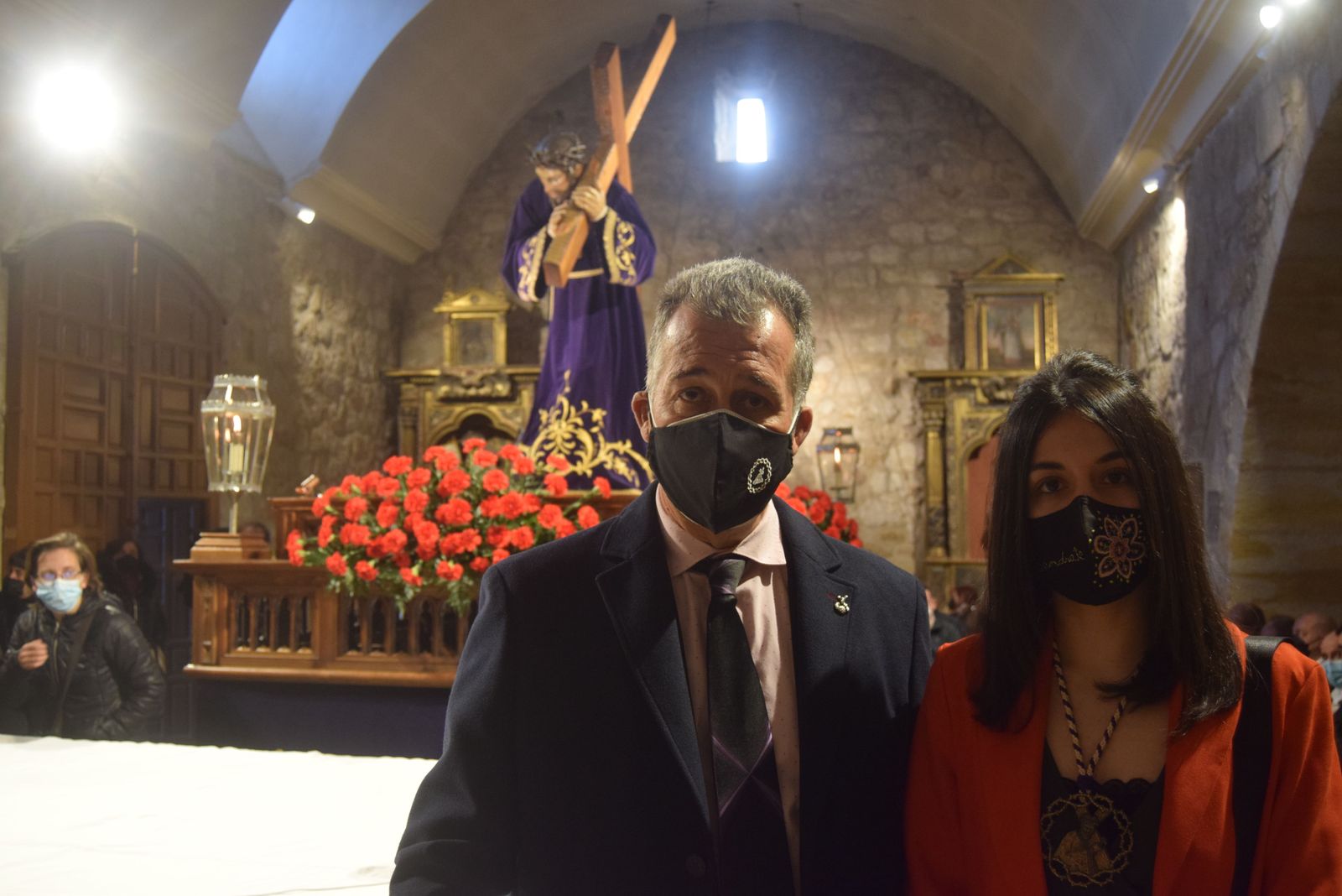 Emilio Ferrero junto a Sandra Turrado