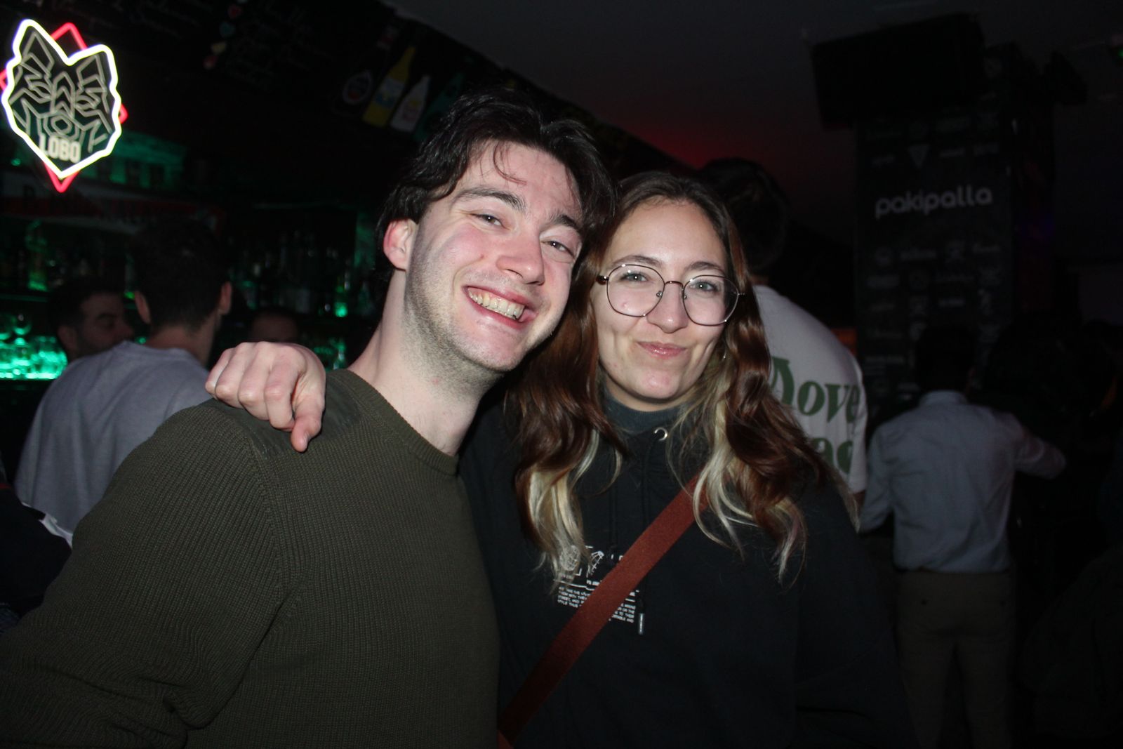 Salamanca de noche, sabado 24 de enero