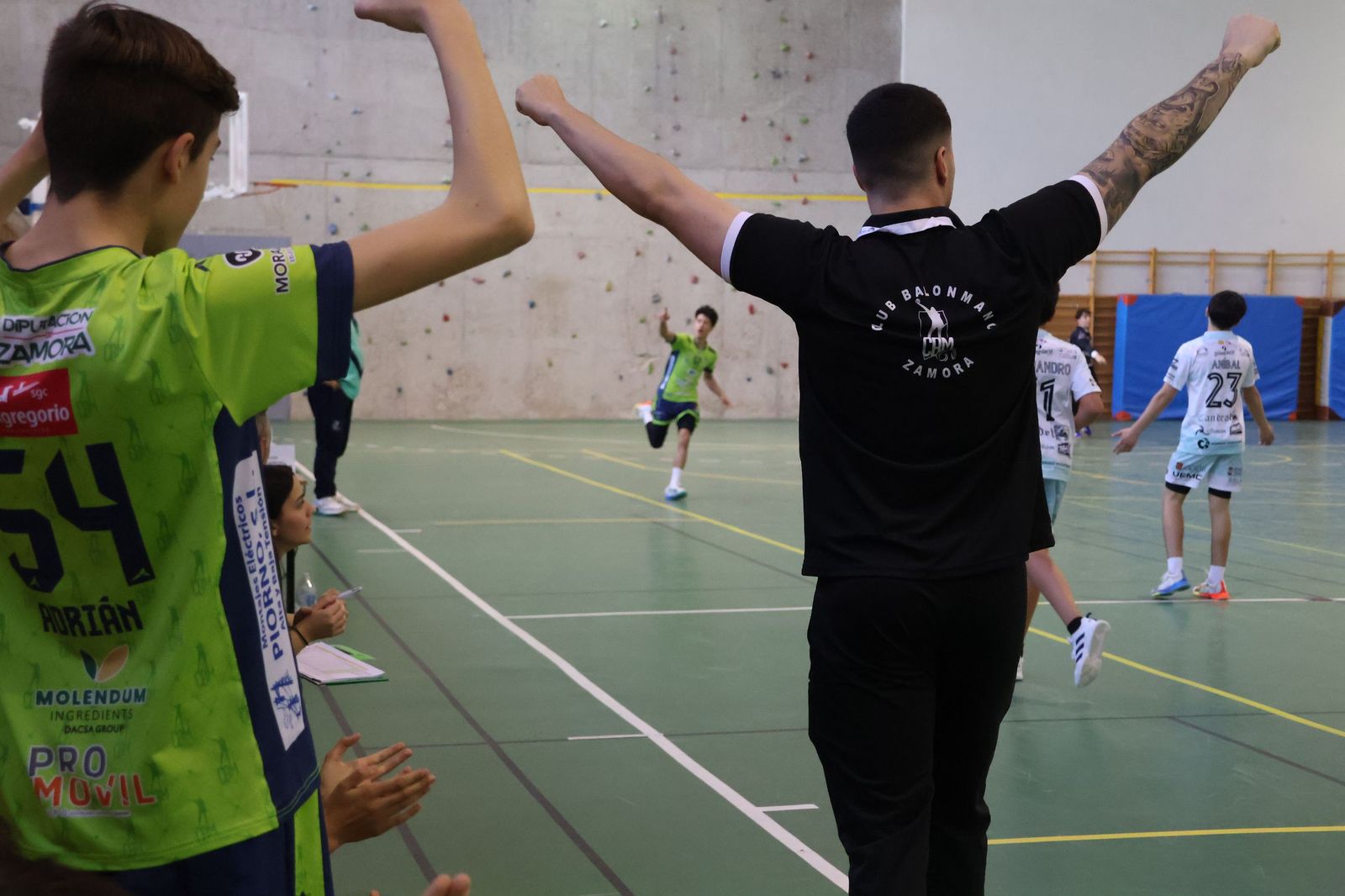 GALERÍA | Revive la disputada Fase del infantil de Balonmano Zamora