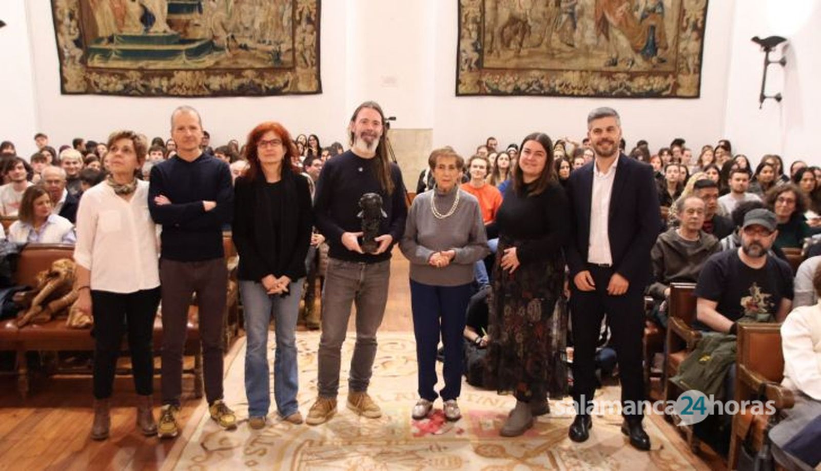 Javier Alvariño visita la Universidad de Salamanca Javier Alvariño visita la Universidad de Salamanca