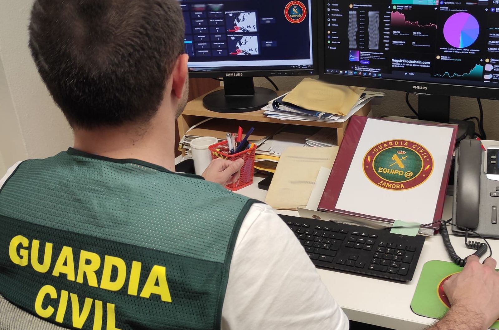 Equipo @ de la Guardia Civil de Zamora