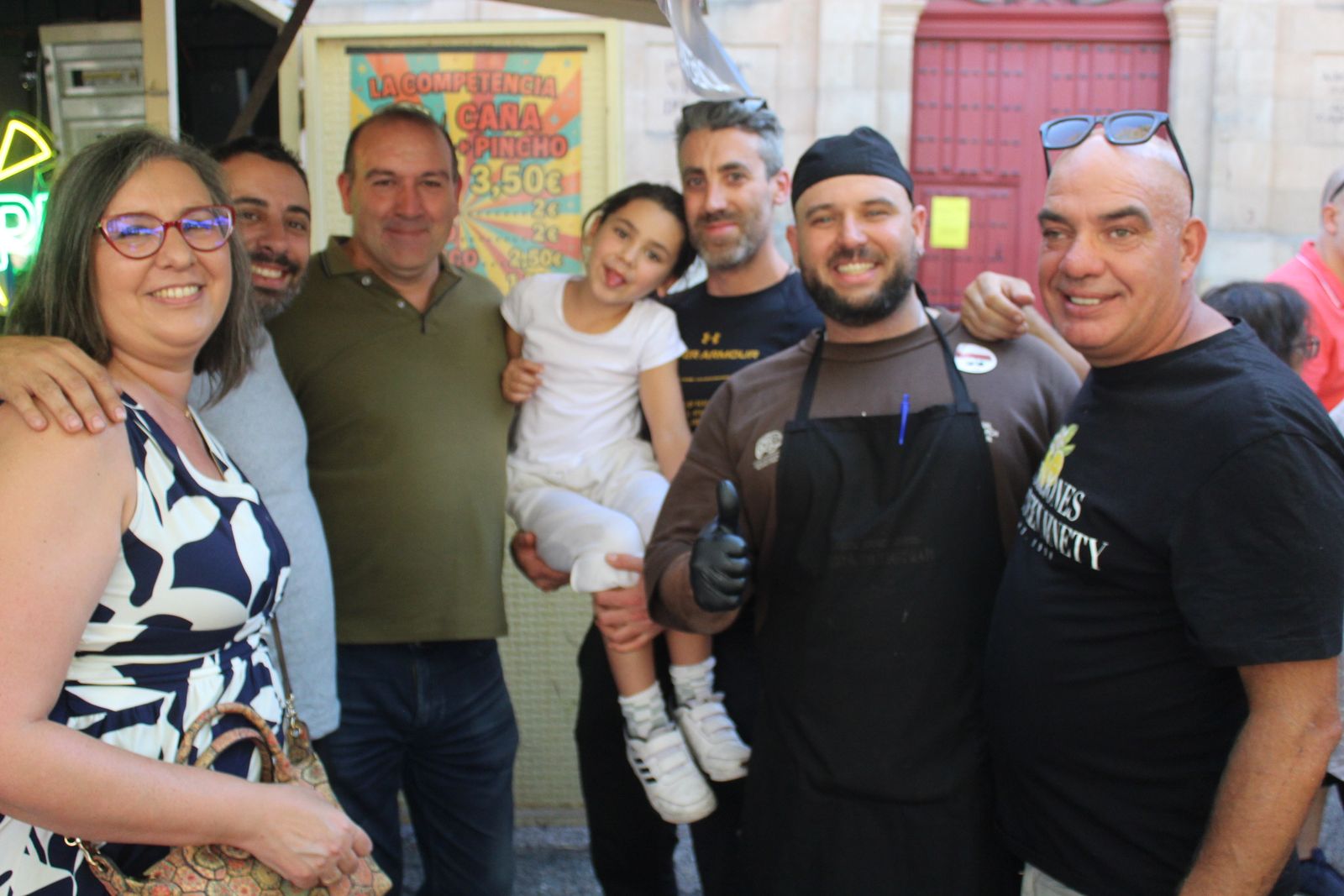 Ambiente en la Feria de Día en el mediodía de este sábado