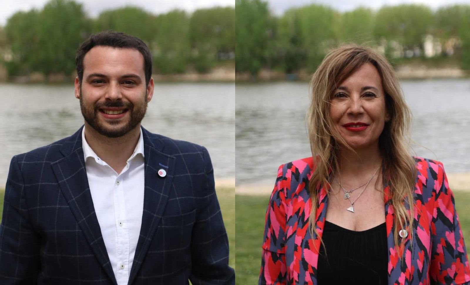 Eloy Tomé y Rocío Ferrero.