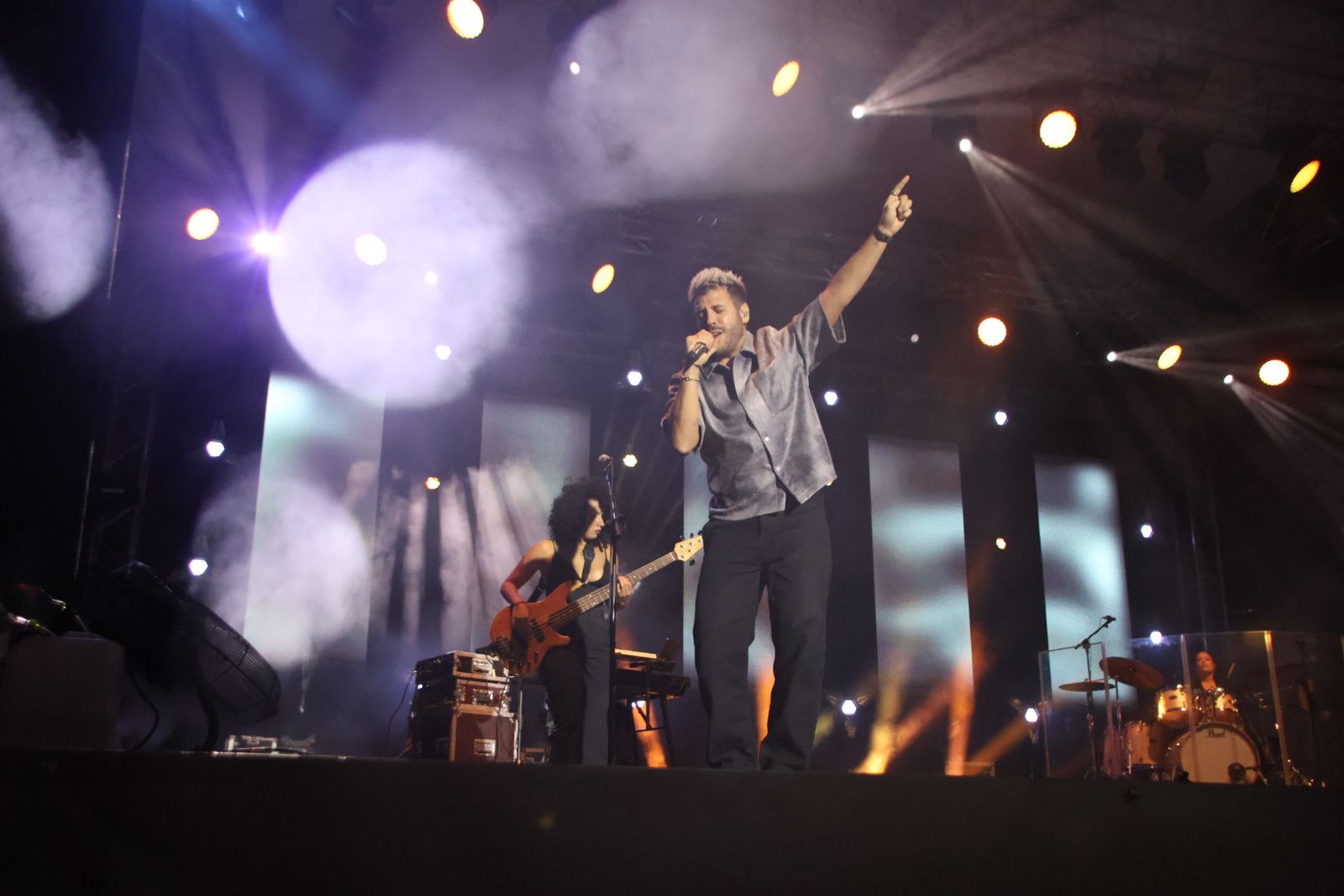 Concierto de Antonio José en la Plaza Mayor