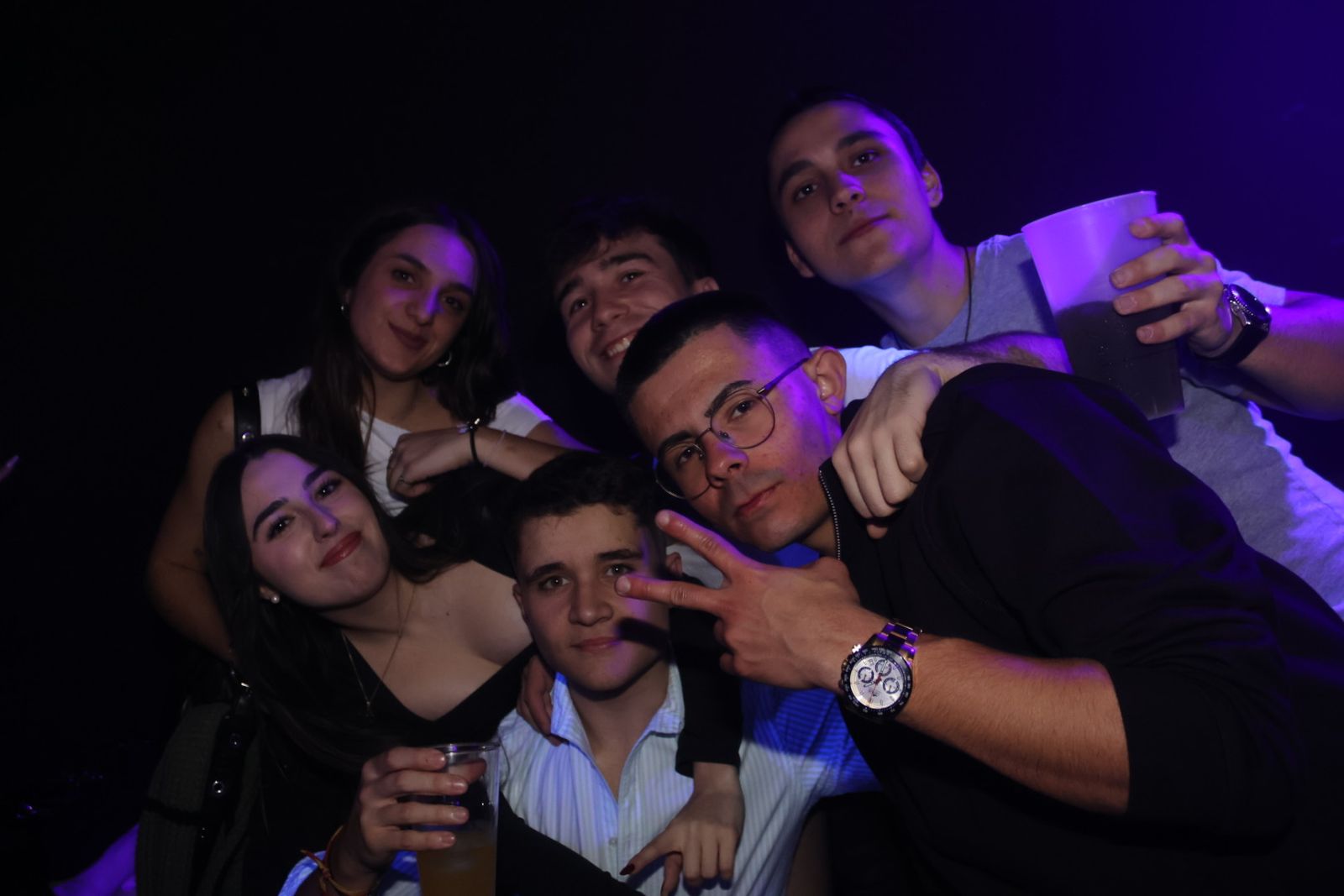 Salamanca de noche, sábado 17 de enero