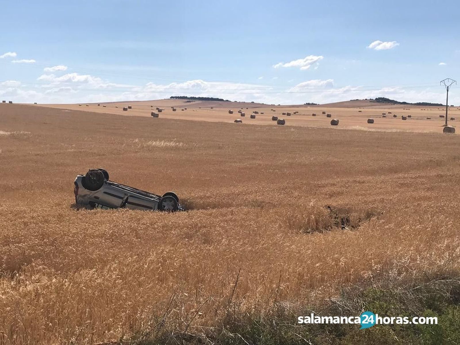 vuelco de turismo terradillos
