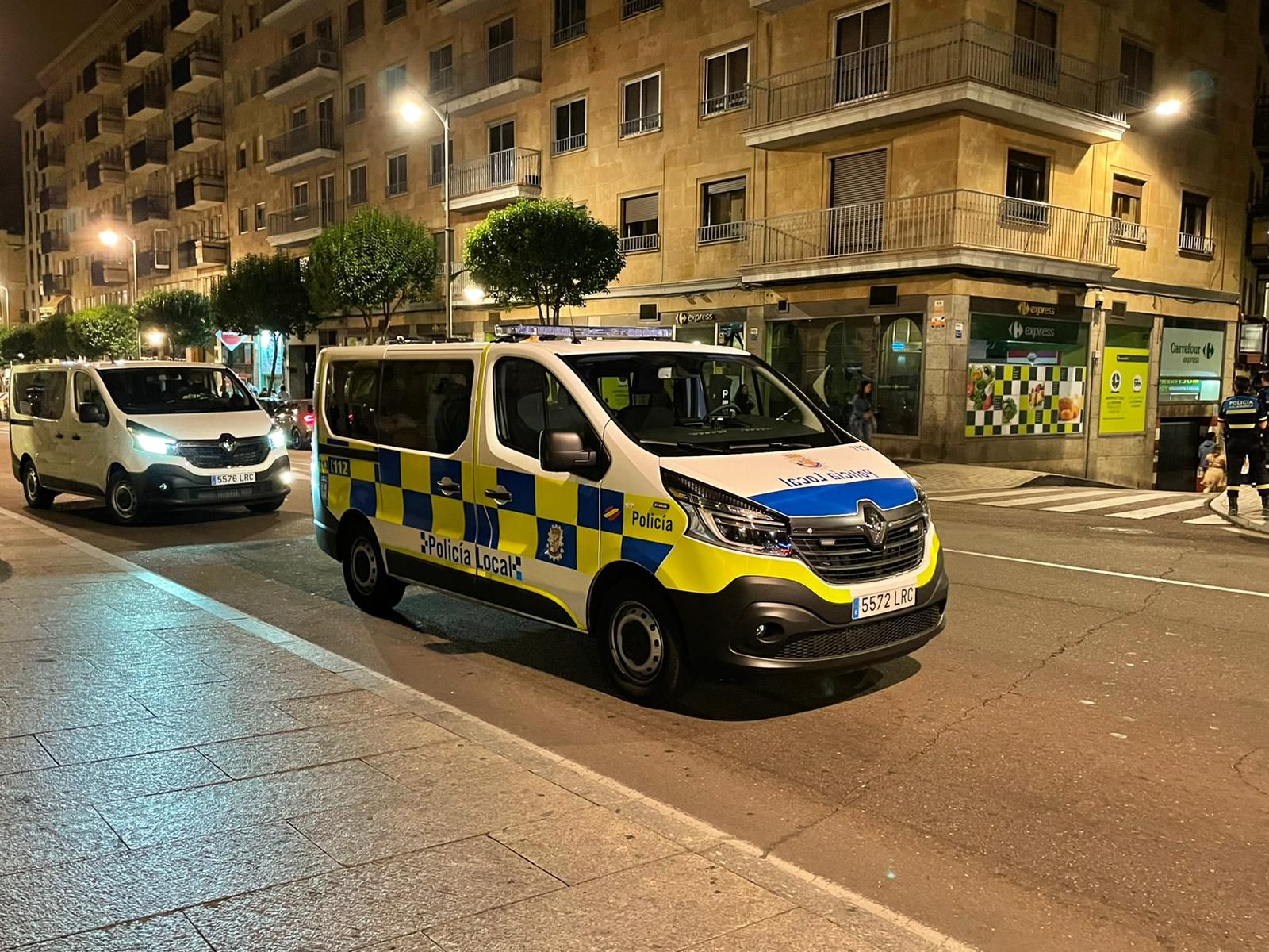 Policía Local en Gran Vía Policía Local en Gran Vía