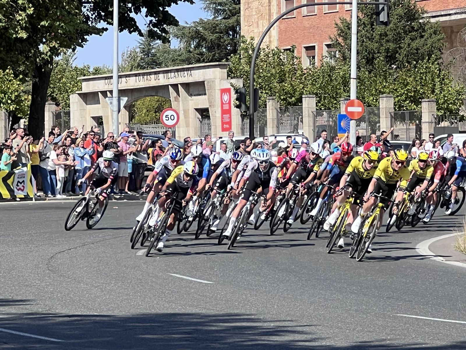 Vuelta ciclista a su paso por Salamanca