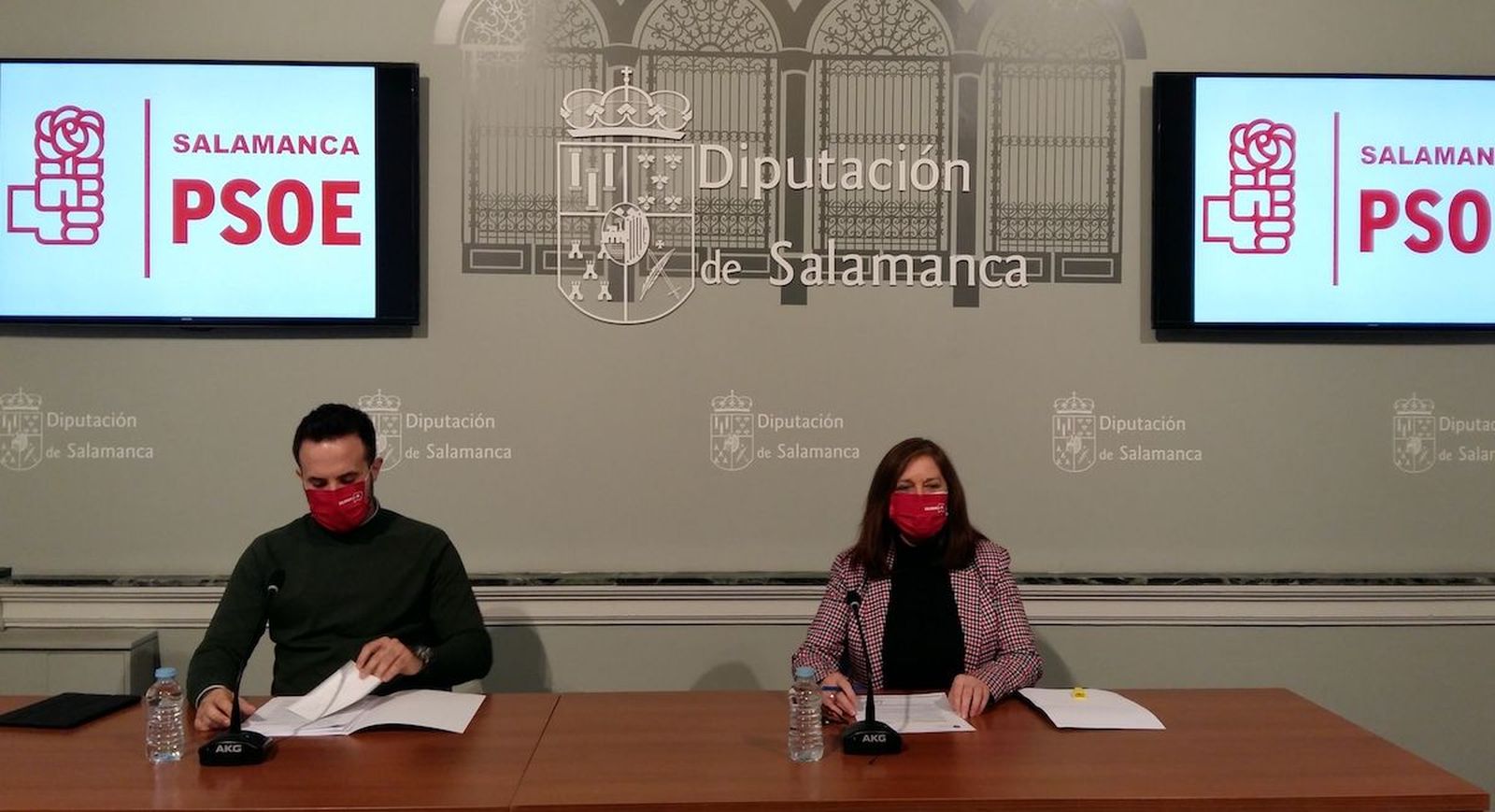 Carlos Fernández y Carmen Ávila