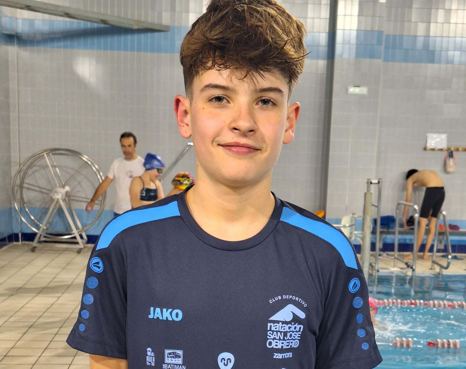 El nadador Jaime Carro Martín, del C.D. Natación San José Obrero