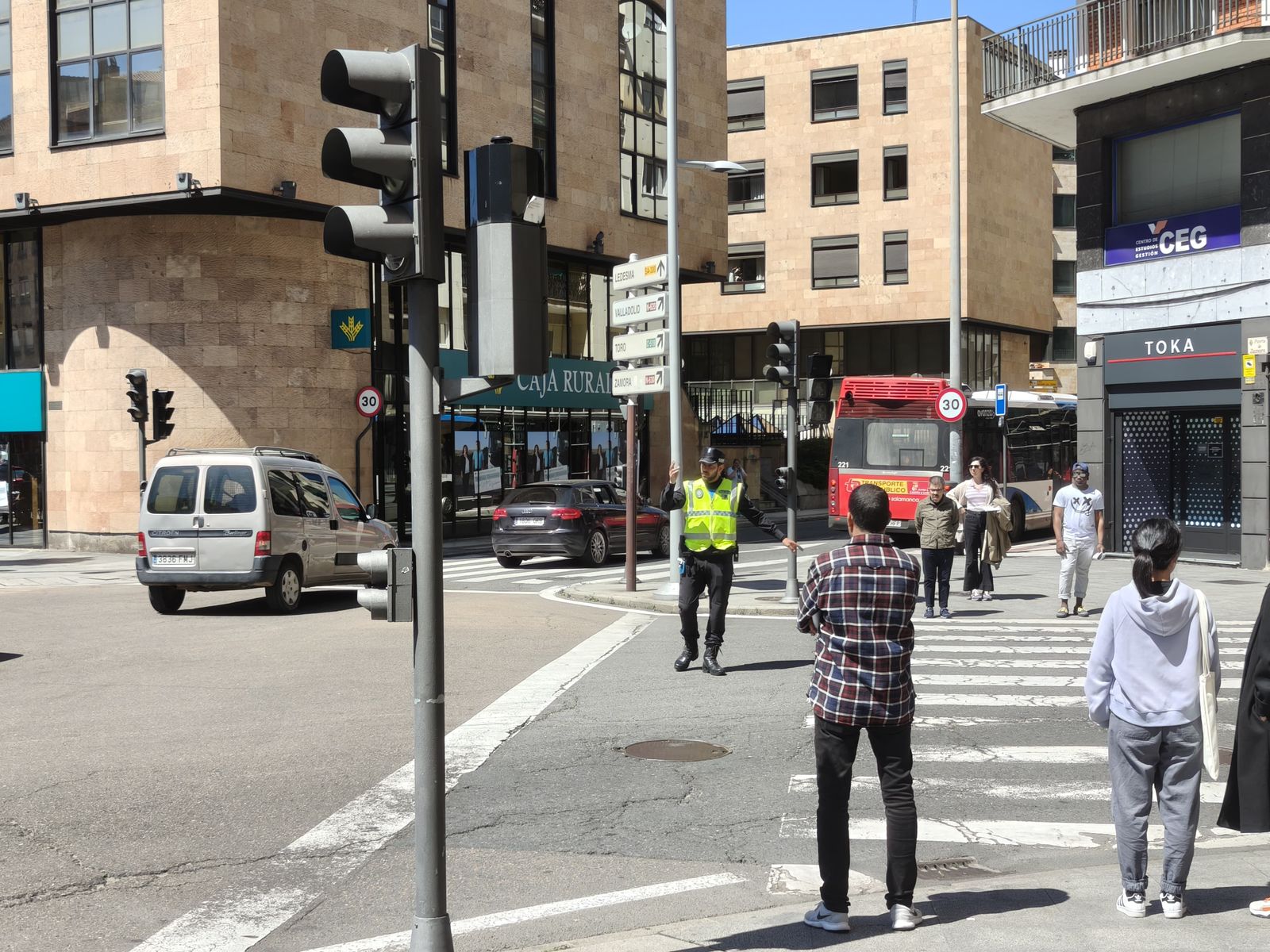 Apagón masivo en Salamanca Apagón masivo en Salamanca