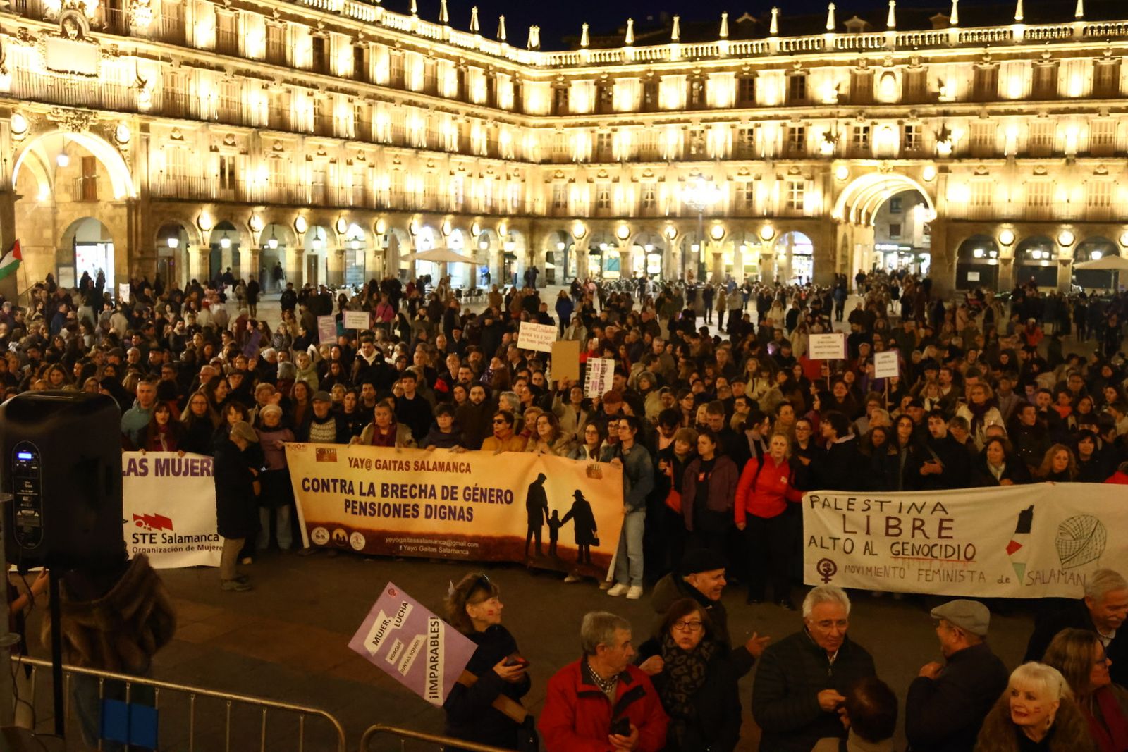 Manifestación por el 8M en Salamanca