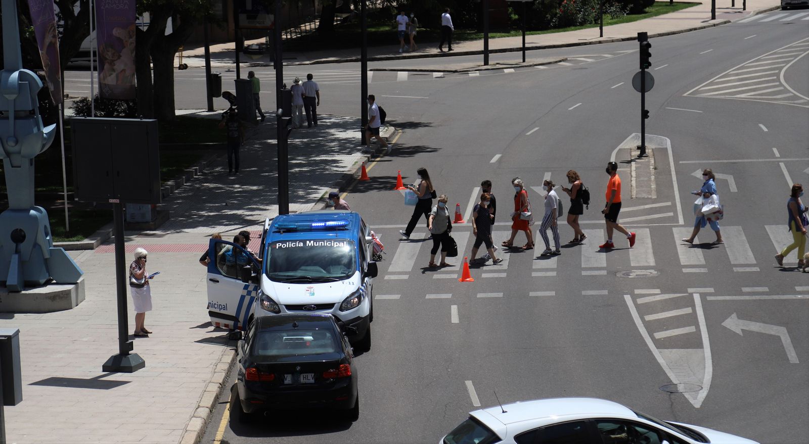 Imagen del accidente